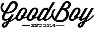 GOODBOY EST. 2014 logo