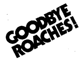 GOODBYE ROACHES logo