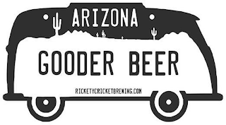 GOODER BEER ARIZONA RICKETYCRICKETBREWING.COM logo