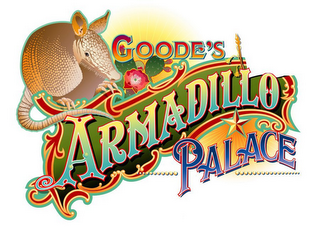 GOODE'S ARMADILLO PALACE logo