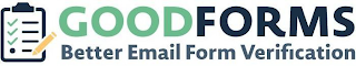 GOODFORMS BETTER EMAIL FORM VERIFICATION logo