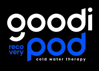 GOODI RECO VERY POD COLD WATER THERAPY logo