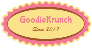 GOODIEKRUNCH SINCE 2017 logo