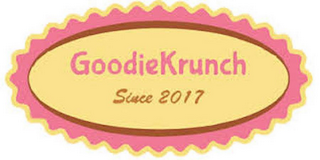 GOODIEKRUNCH SINCE 2017 logo