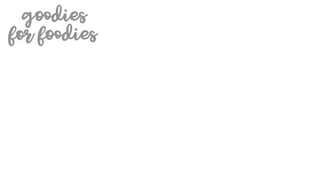 GOODIES FOR FOODIES logo