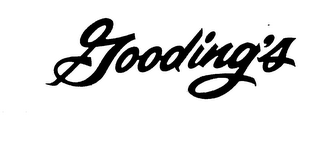 GOODING'S logo
