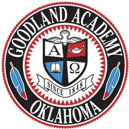 GOODLAND ACADEMY OKLAHOMA SINCE 1848 logo