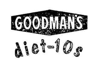 GOODMAN'S DIET-10S logo