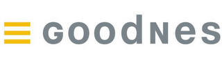 GOODNES logo