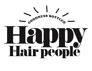 GOODNESS BOTTLED HAPPY HAIR PEOPLE logo