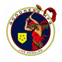 GOODNESS MFG. LOS ANGELES logo