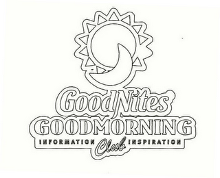 GOODNITES GOOD MORNING INFORMATION INSPIRATION CLUB logo