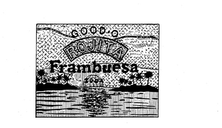 GOOD'O ROJITA FRAMBUESA SODA logo