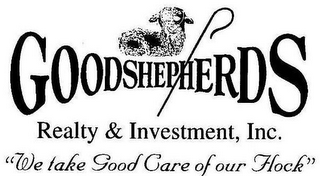 GOODSHEPHERDS REALTY & INVESTMENT, INC. "WE TAKE GOOD CARE OF OUR FLOCK" logo