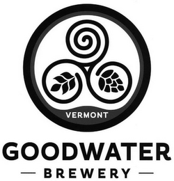 GOODWATER BREWERY VERMONT logo