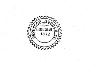 GOODYEAR RUBBER CO. 1872 logo