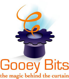 GOOEY BITS THE MAGIC BEHIND THE CURTAIN logo