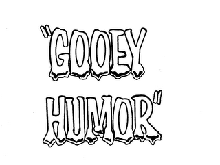 "GOOEY HUMOR" logo
