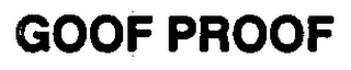 GOOF PROOF logo