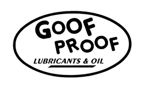 GOOF PROOF LUBRICANTS & OIL logo
