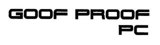 GOOF PROOF PC logo