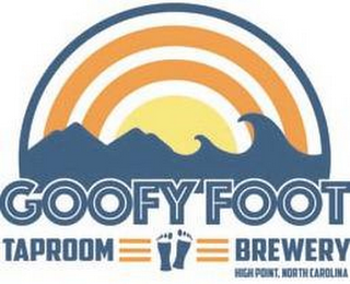 GOOFY FOOT TAPROOM BREWERY HIGH POINT, NORTH CAROLINA logo