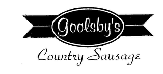 GOOLSBY'S COUNTRY SAUSAGE logo