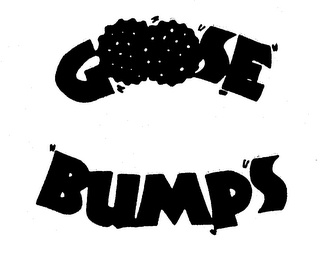 GOOSE BUMPS logo