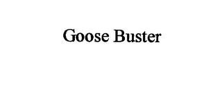 GOOSE BUSTER logo