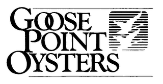 GOOSE POINT OYSTERS logo