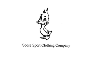 GOOSE SPORT CLOTHING COMPANY logo