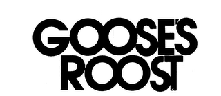 GOOSE'S ROOST logo