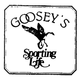 GOOSEY'S SPORTING LIFE logo