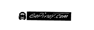 GOPINOY.COM & DESIGN logo
