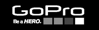 GOPRO BE A HERO. logo