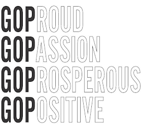 GOPROUD GOPASSION GOPROSPEROUS GOPOSITIVE logo
