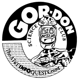 GOR-DON SCIENCE CLUB THE AT&T INFO QUEST CENTER logo