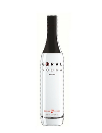 GORAL VODKA MASTER DISTILLED 77 FILTERED logo