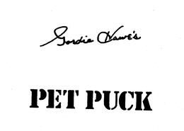 GORDIE HOWE'S PET PUCK logo