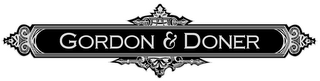 GORDON & DONER logo