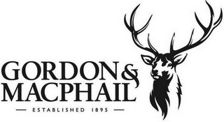 GORDON & MACPHAIL ESTABLISHED 1895 logo
