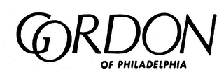 GORDON OF PHILADELPHIA logo