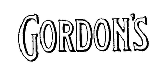 GORDON'S logo