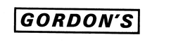GORDON'S logo