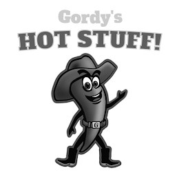 GORDY'S HOT STUFF! logo