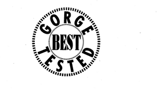 GORGE TESTED BEST logo