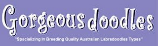 GORGEOUSDOODLES "SPECIALIZING IN BREEDING QUALITY AUSTRALIAN LABRADOODLES TYPES" logo