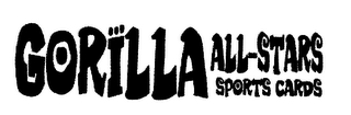 GORILLA ALL-STARS SPORTS CARDS logo