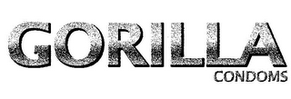 GORILLA CONDOMS logo