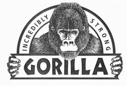 GORILLA INCREDIBLY STRONG logo